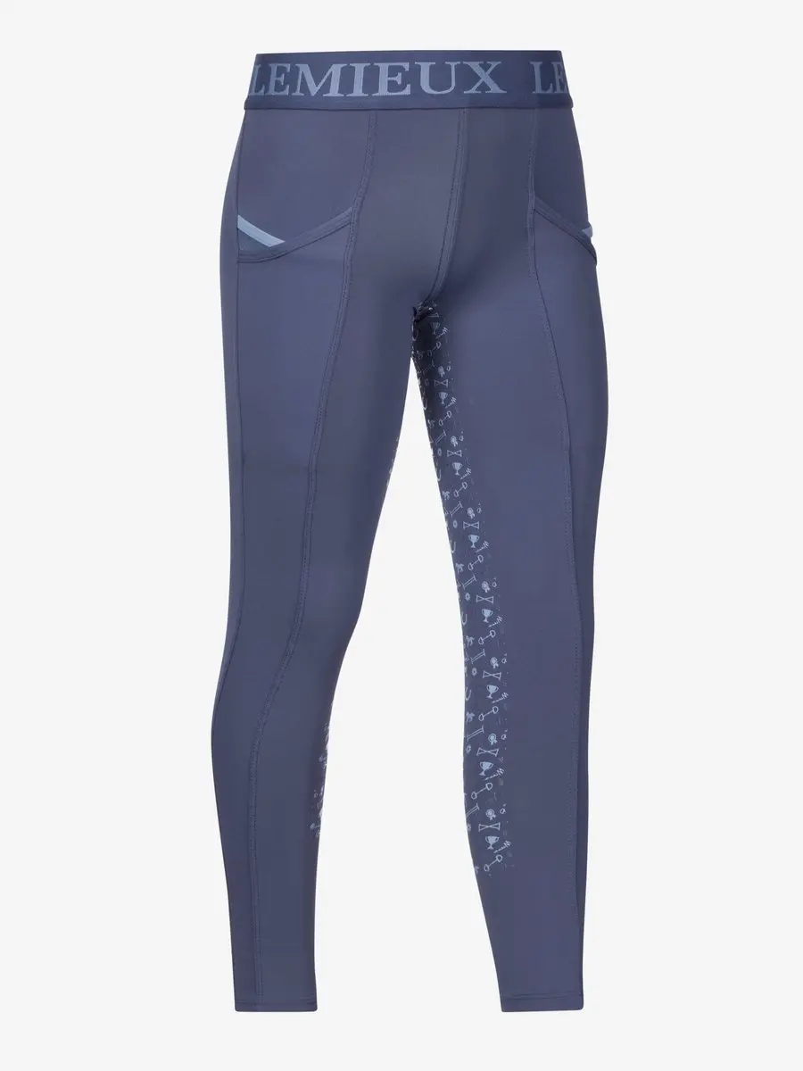 LeMieux Mini Pull On Legging Kids S Shadow