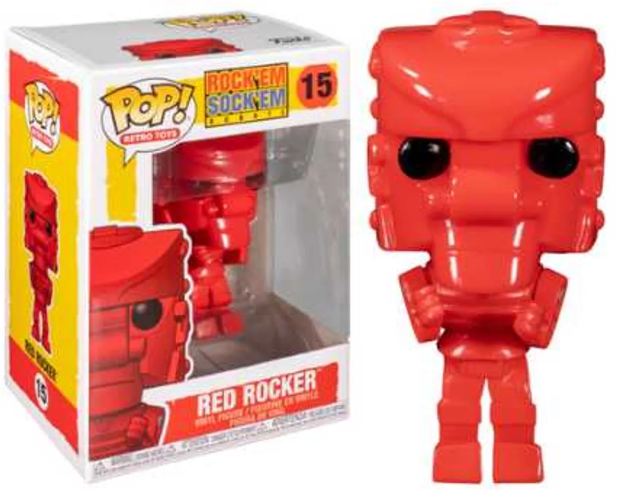 Funko Pop Rock'em Sock'em Red Robot - Multi - afbeelding 3 van 3