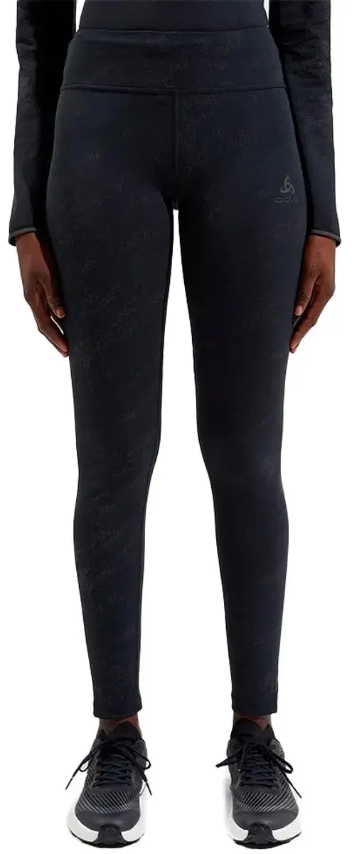 ODLO Zeroweight Print Reflective Leggings XS - Zwart - afbeelding 6 van 6