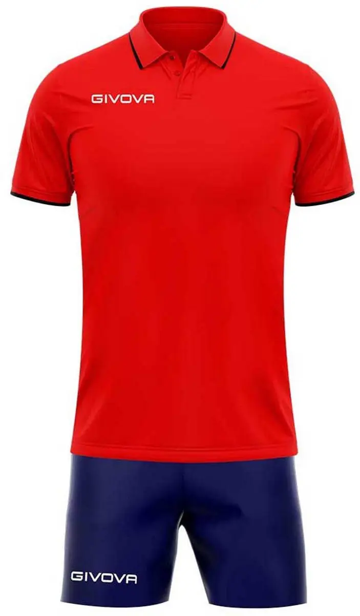 Givova Kit Street Voetbalkleding 2XL - Wit/Zwart - afbeelding 4 van 6