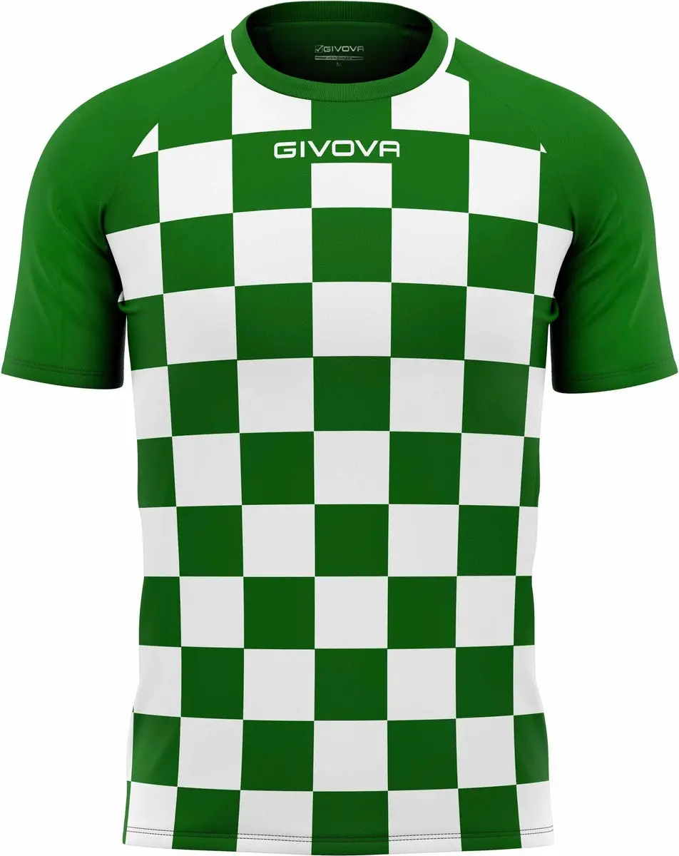 Givova Dama Sportshirt - M - Groen/Wit