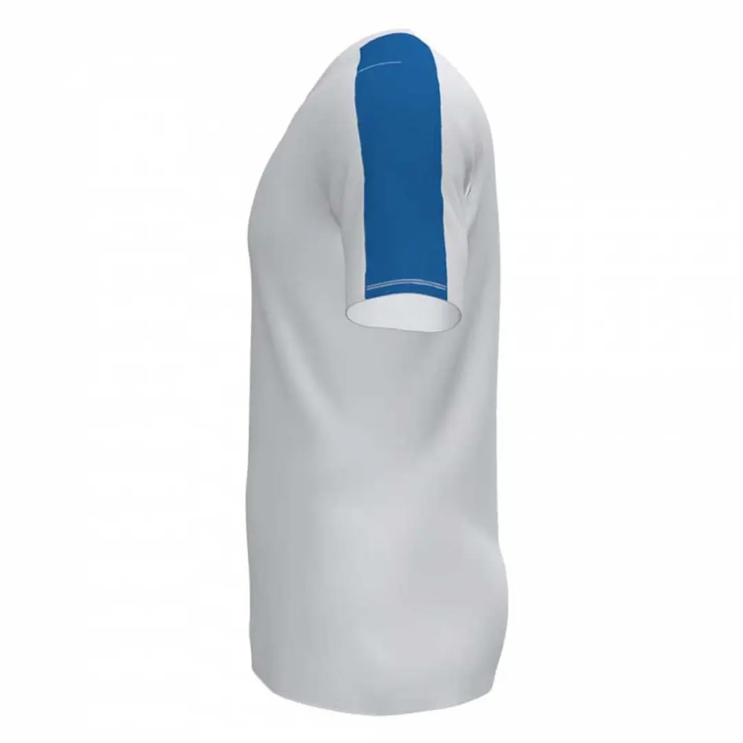 Joma Academy III Shirt Korte Mouw Kinderen 104 - Wit