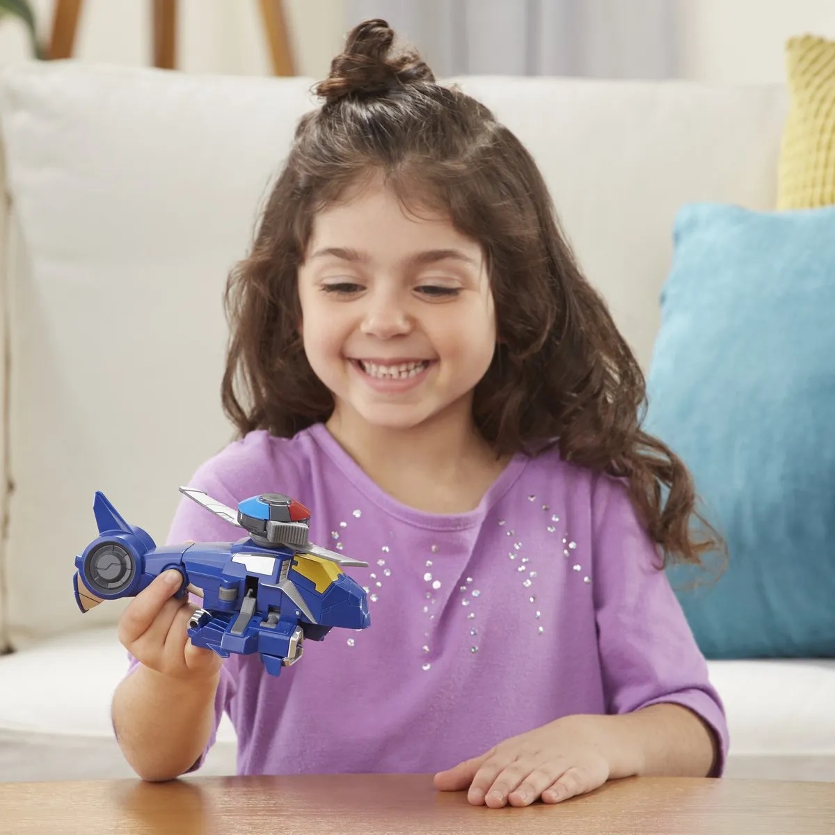 Hasbro Transformer Rescue Bots Academy Whirl De Flight-bot Blauw