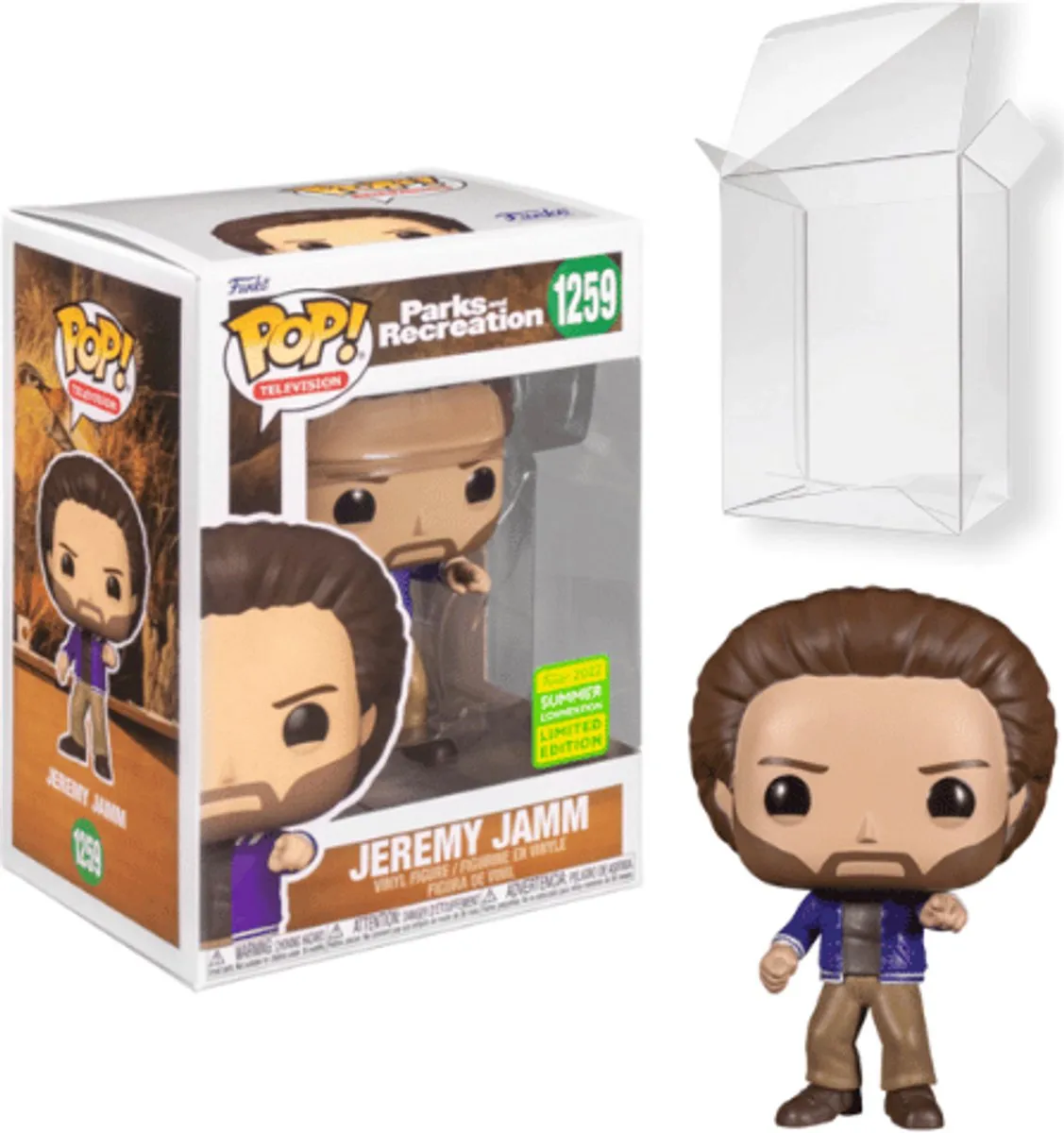 Funko Pop! Parks and Recreation Jeremy Jamm #1259