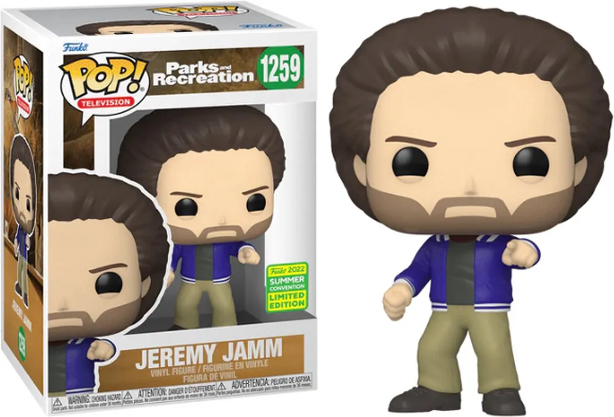 Funko Pop! Parks and Recreation Jeremy Jamm #1259