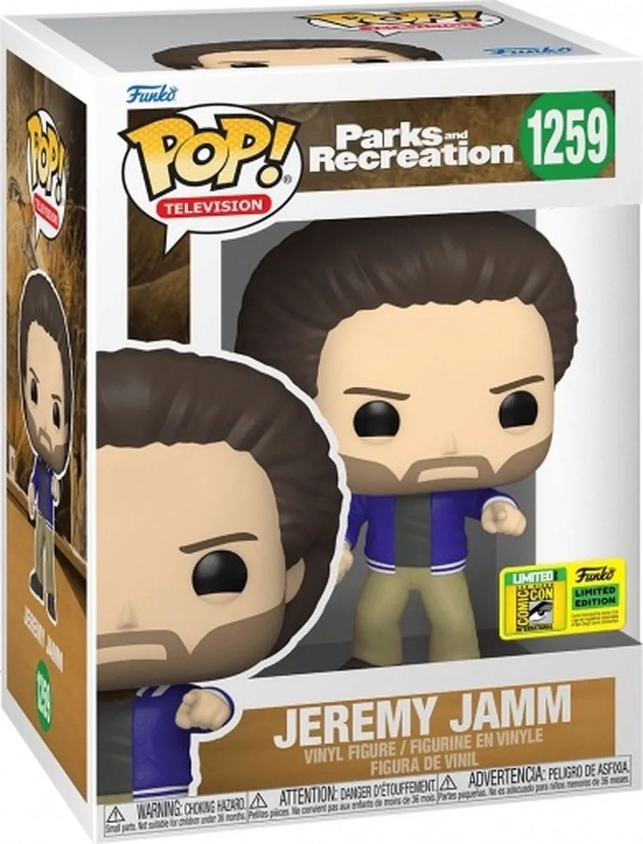 Funko Pop! Parks and Recreation Jeremy Jamm #1259