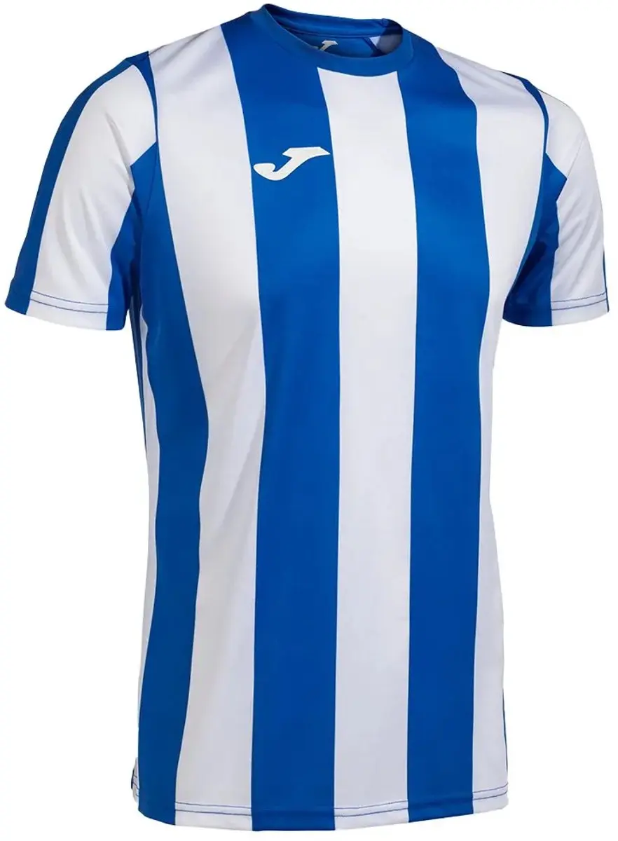 Joma Inter Shirt Heren Korte Mouw - M - Wit/Royal