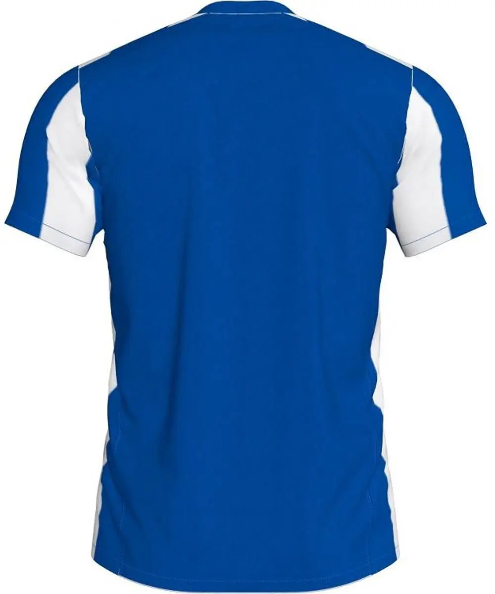 Joma Inter Shirt Heren Korte Mouw - M - Wit/Royal