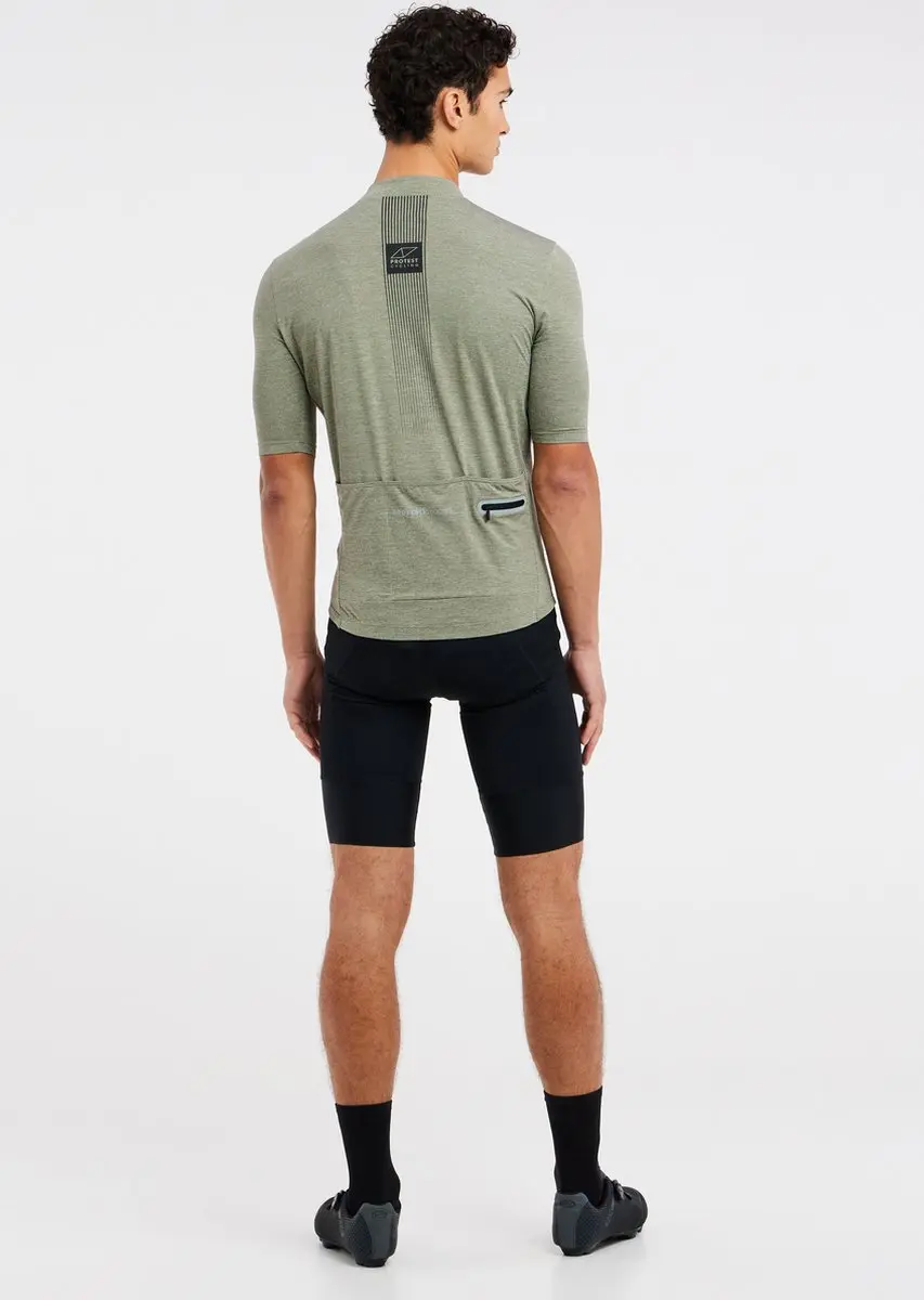 Protest Prtbobbing Fietsshirt Heren - XXXL - Groen - Reflecterend - afbeelding 6 van 6