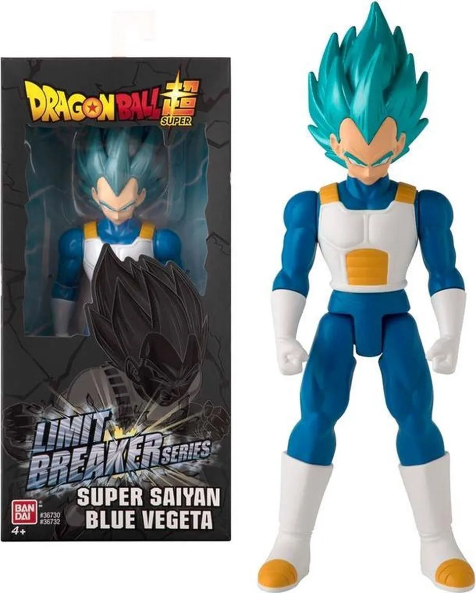 Bandai Dragon Ball Super Giant Limit Breaker Vegeta Figuur 30cm - Blauw