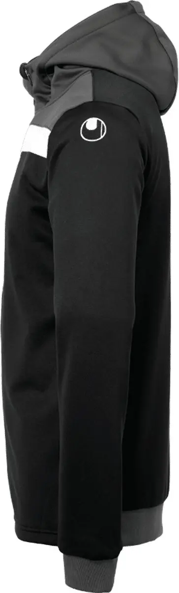 Uhlsport Offense 23 Trainingsjack - XL - Zwart/Antraciet/Wit