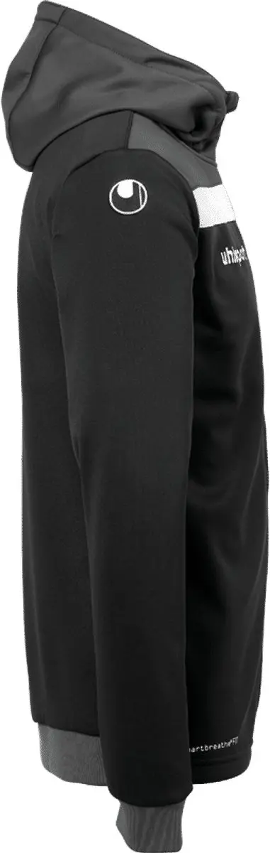 Uhlsport Offense 23 Trainingsjack - XL - Zwart/Antraciet/Wit