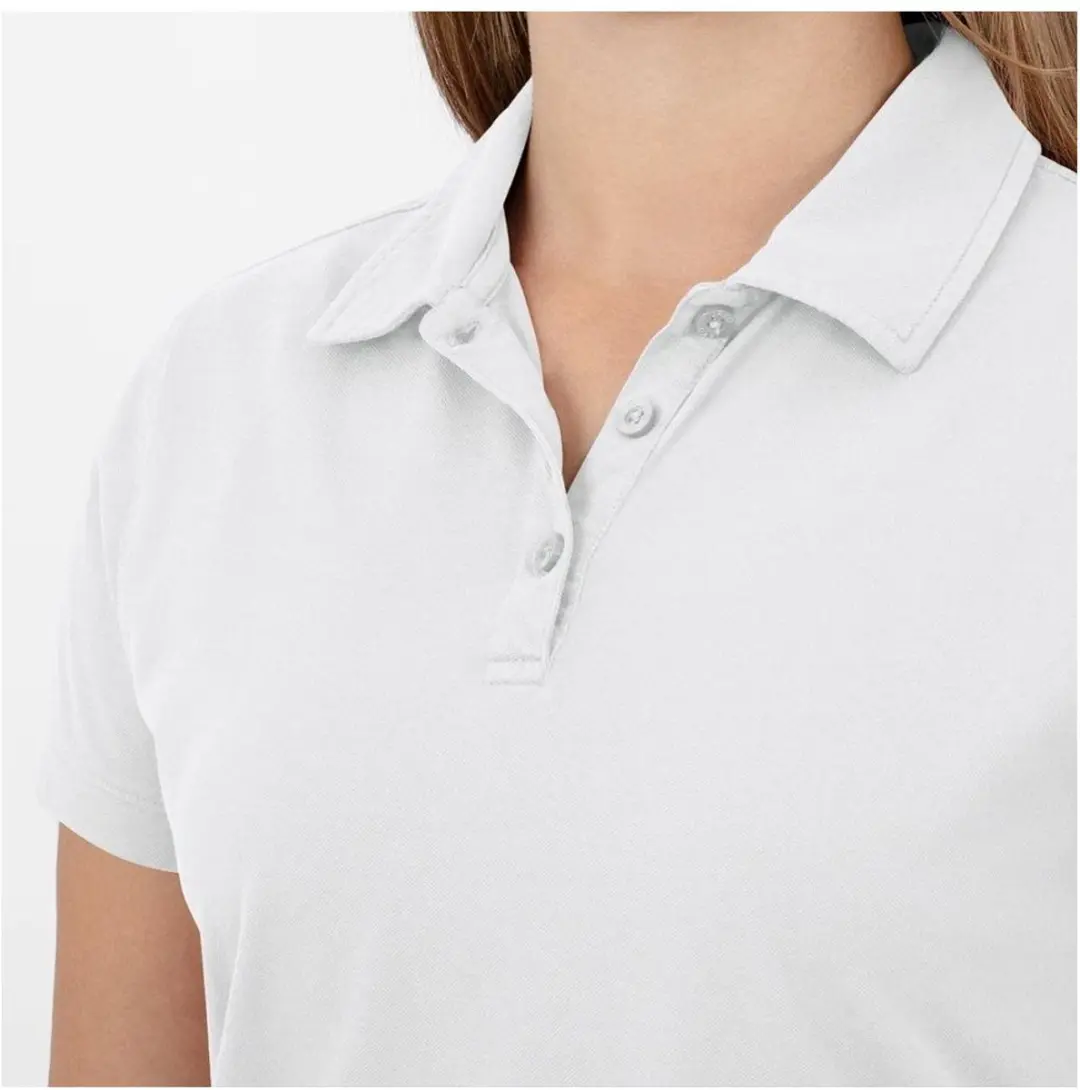 Jako Doubletex Polo Dames 40 - Wit