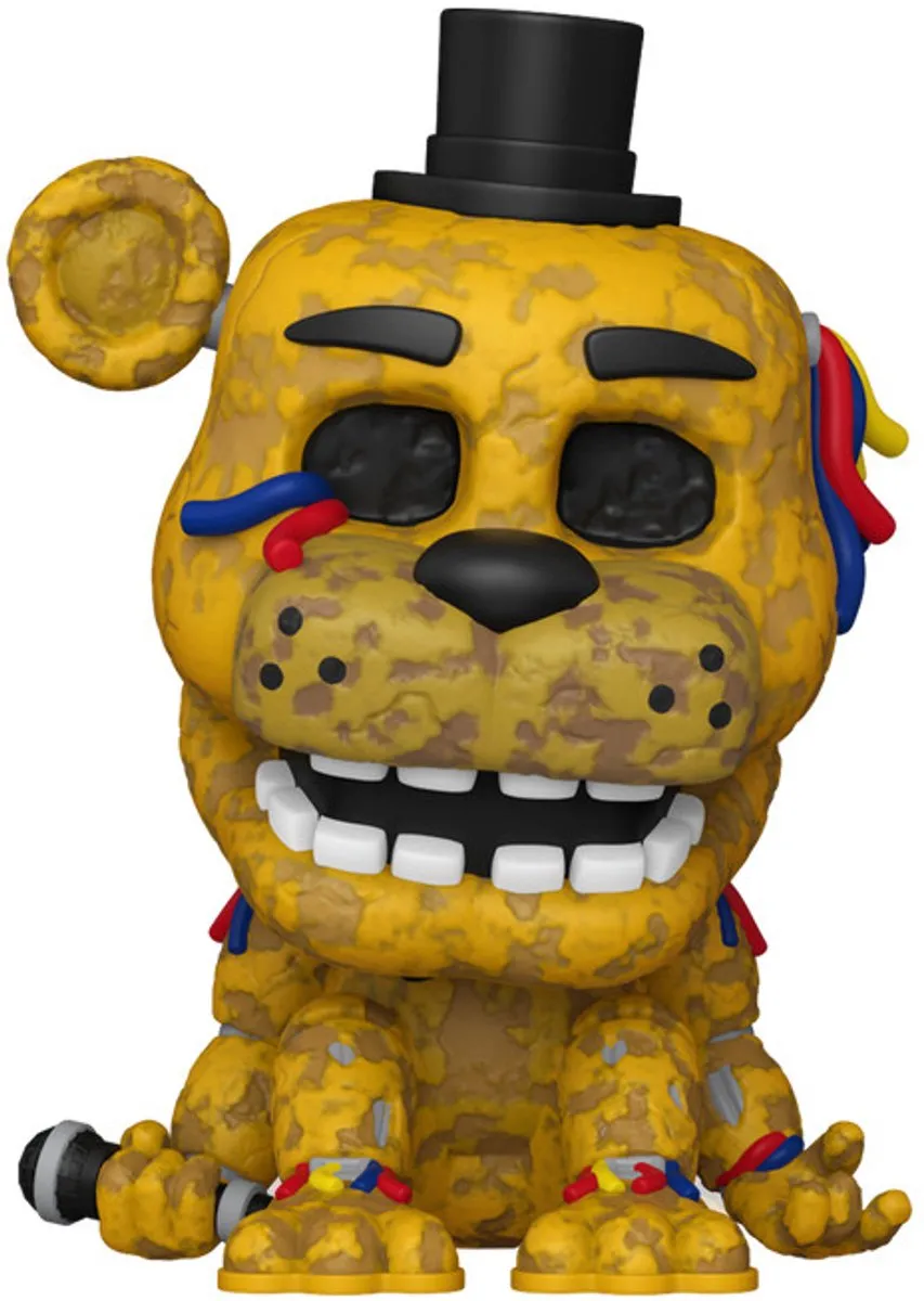 Funko Pop! Five Nights at Freddy's Withered Golden Freddy 10th Anniversary - 0889698830911