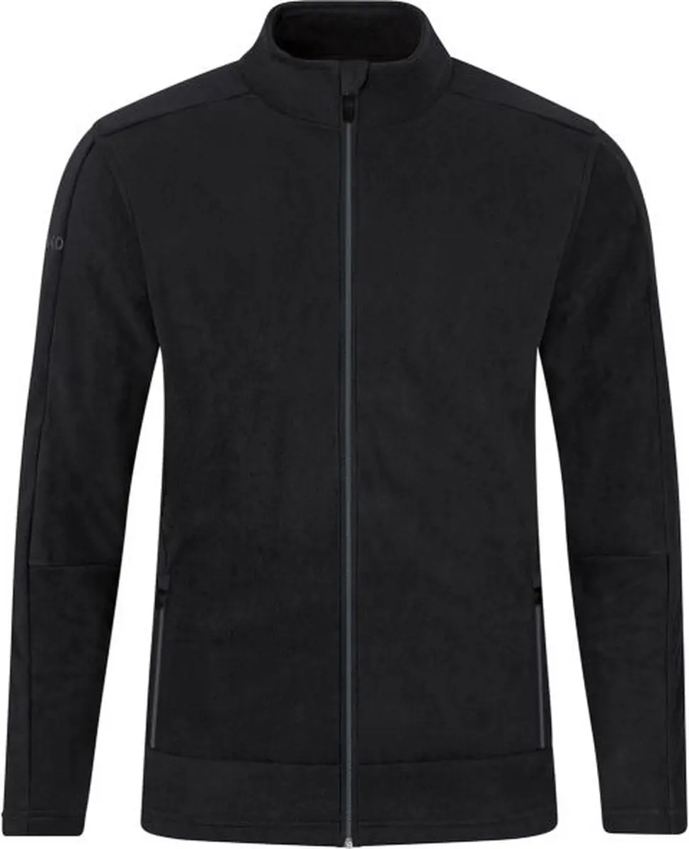 Jako Fleecevest Dames 38 - Antraciet/Zwart