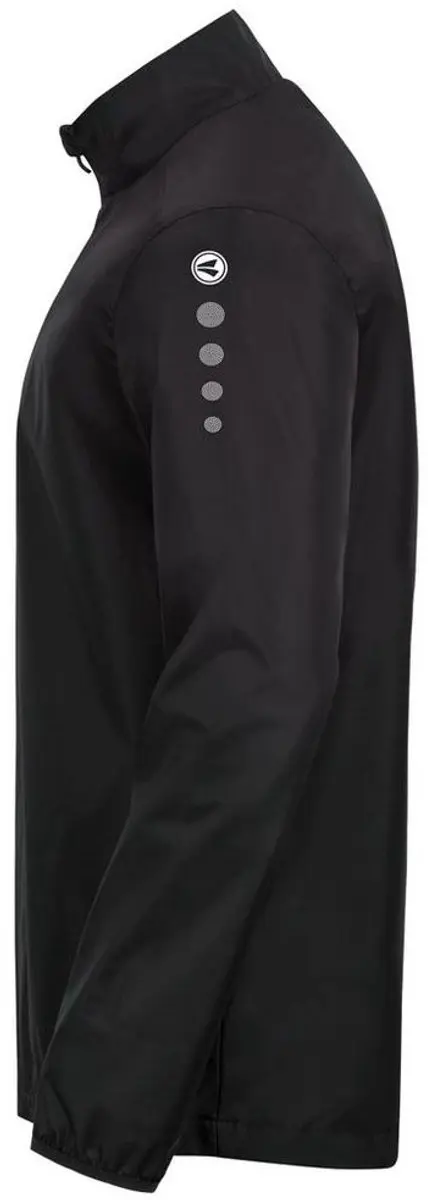 JAKO Team Rainzip Heren - Zwart 4XL