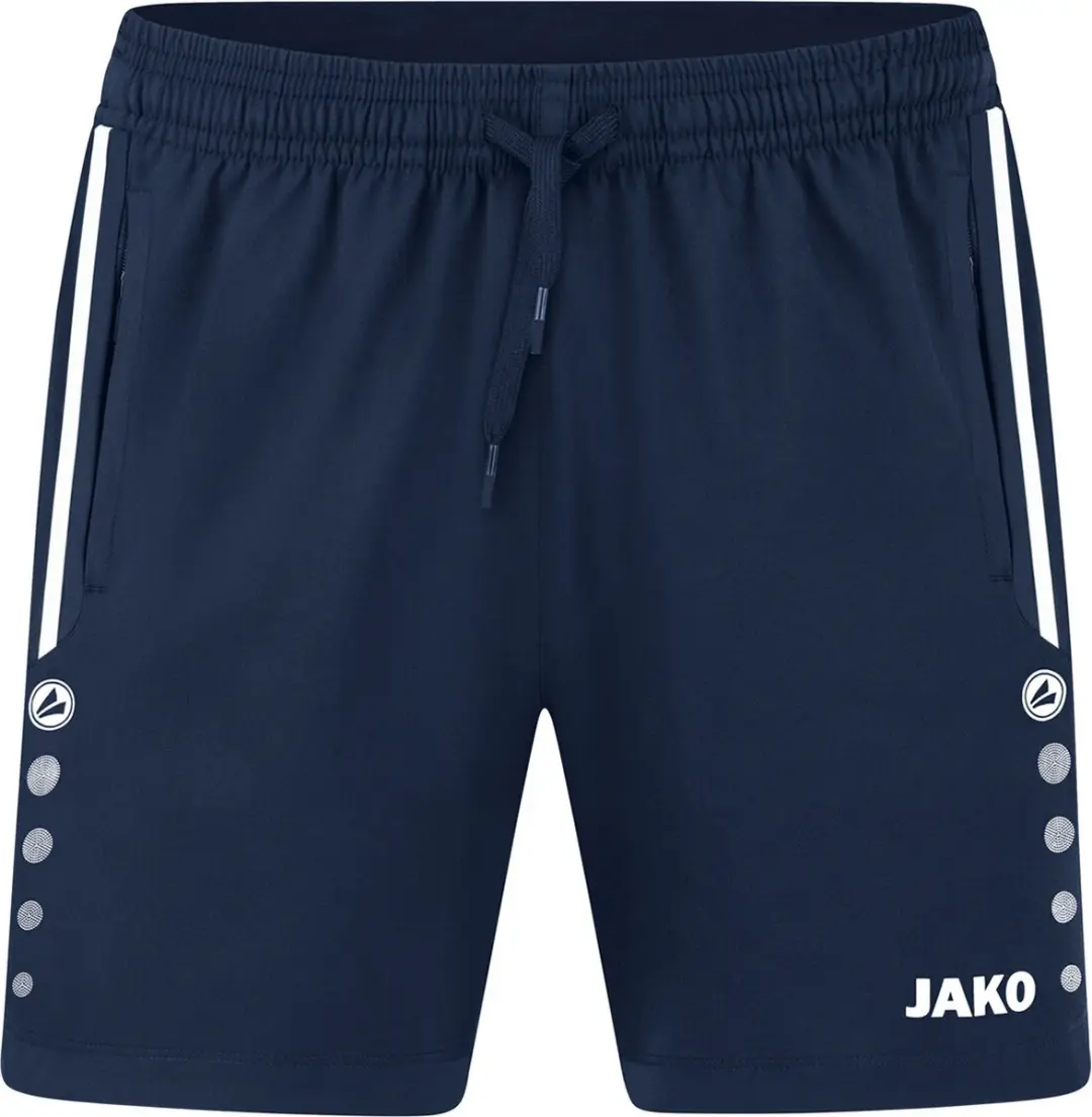 Jako Allround Short Kinderen 140 - Fluogeel/Marine