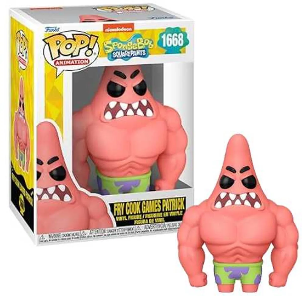 Funko Pop! Patrick Fry Cook Games 75736 - Multicolor
