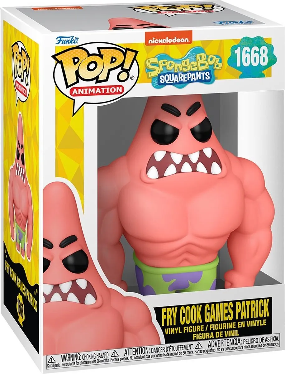 Funko Pop! Patrick Fry Cook Games 75736 - Multicolor