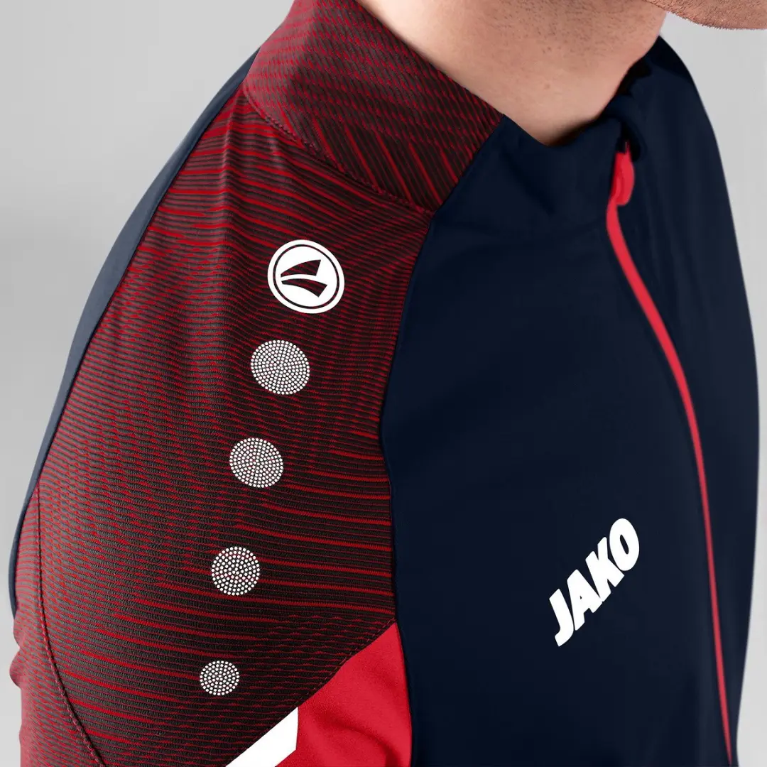JAKO Performance Polyestervest Heren - Rood Marine S
