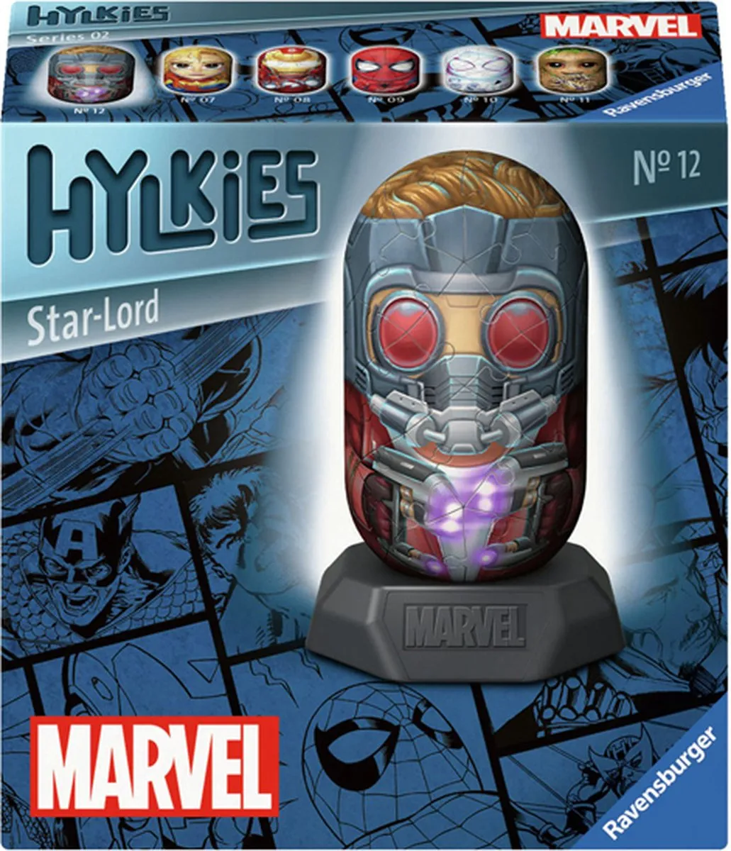 Ravensburger - Hylkies - Marvel Star Lord - Capsule Figuur