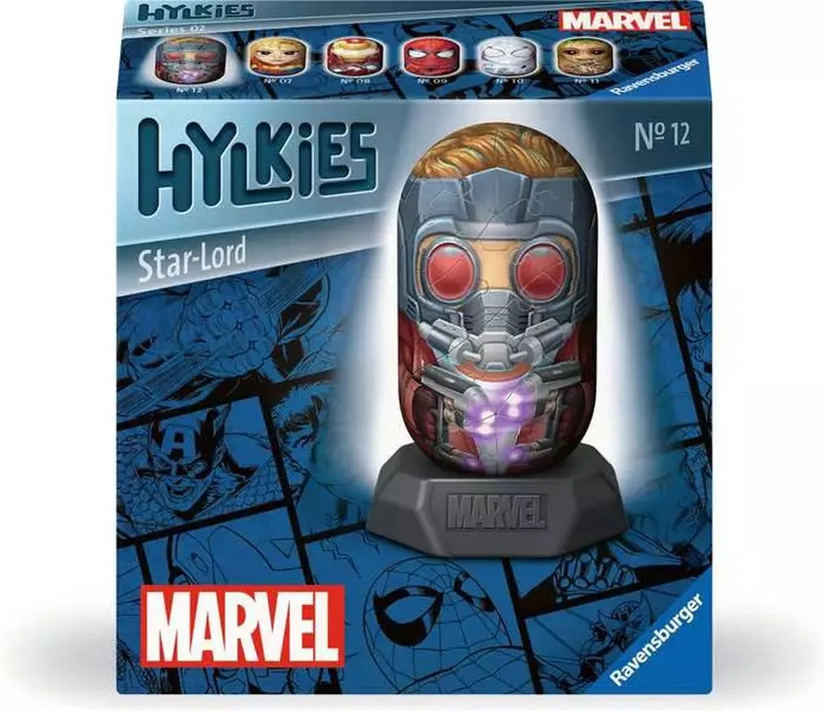 Ravensburger Hylkies Marvel Star Lord Capsule Figuur - afbeelding 6 van 6