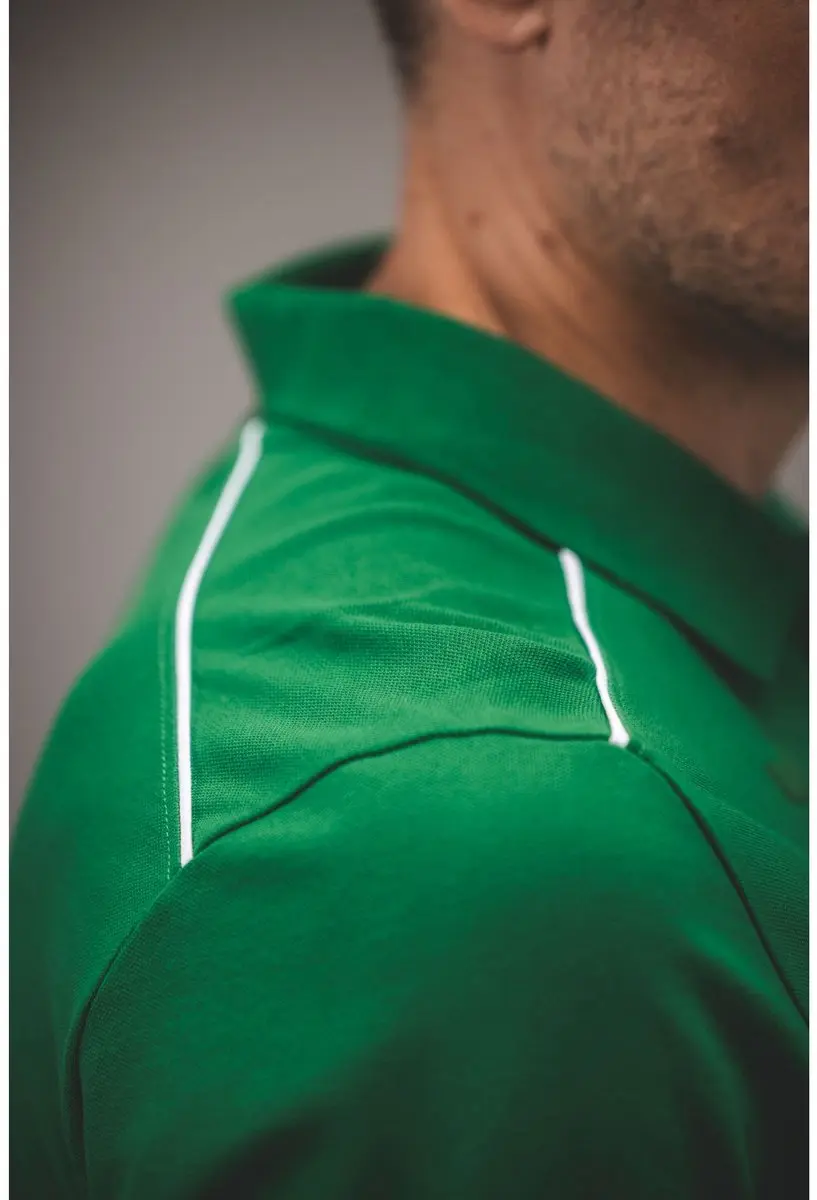 Erima CMpt 3 Wings Polo Heren - Smaragd/Wit 3XL
