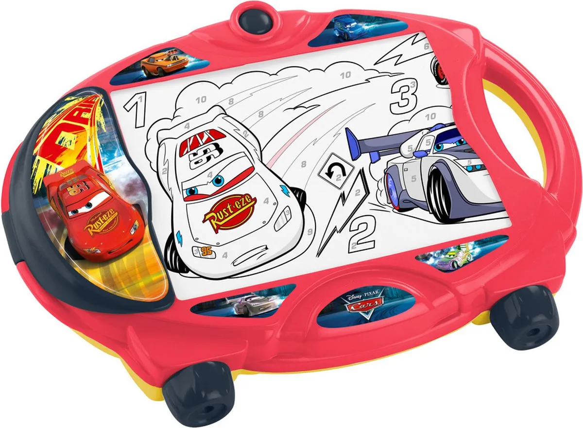 Disney Cars Tekenlicht Tafel