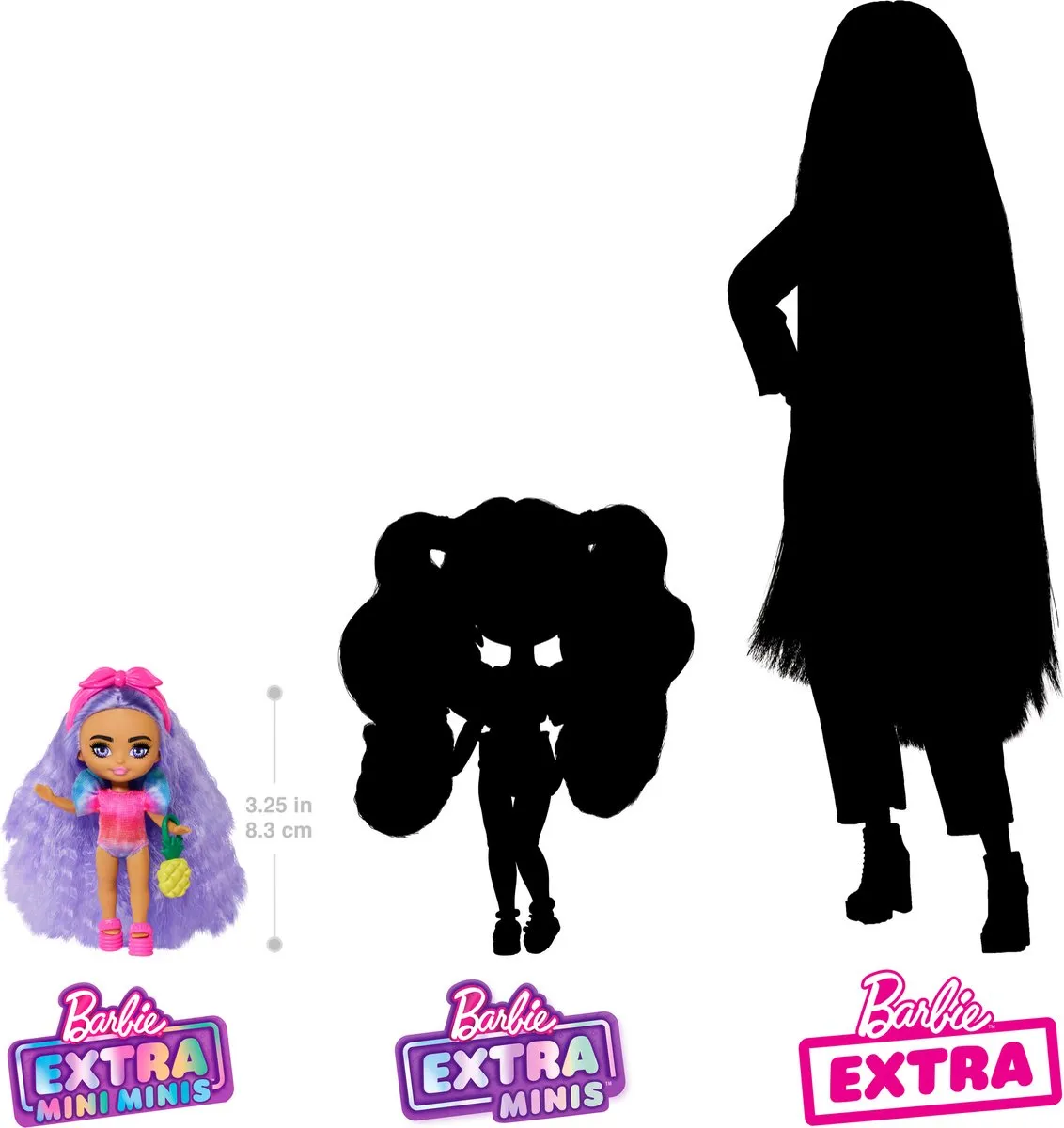 Barbie Extra Fly Mini Mini's Pop - Meerkleurig