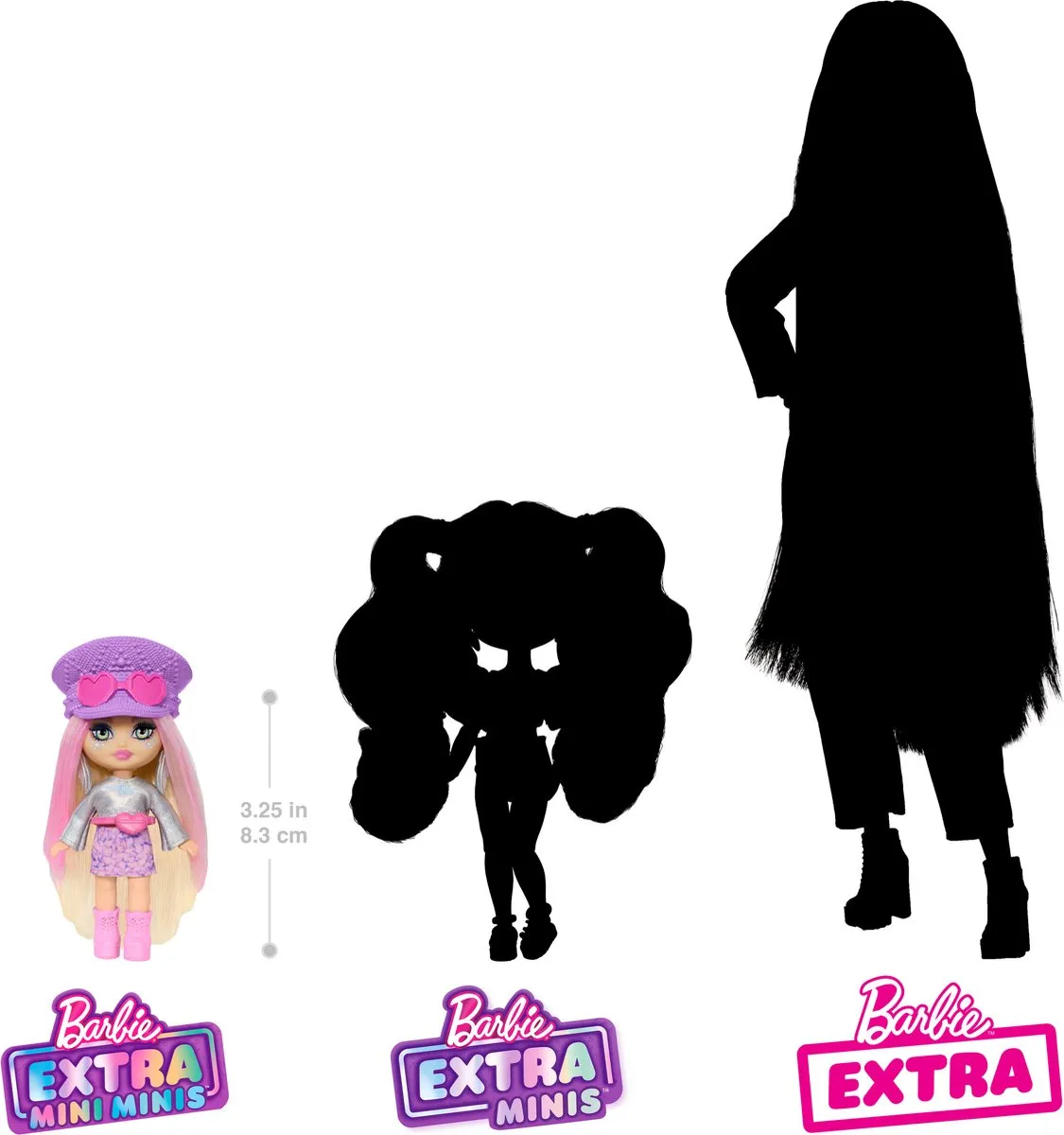 Barbie Extra Fly Mini Mini's Pop - Meerkleurig