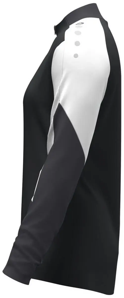 Jako Dynamic Ziptop Dames - Zwart/Wit/Antraciet S - afbeelding 6 van 6