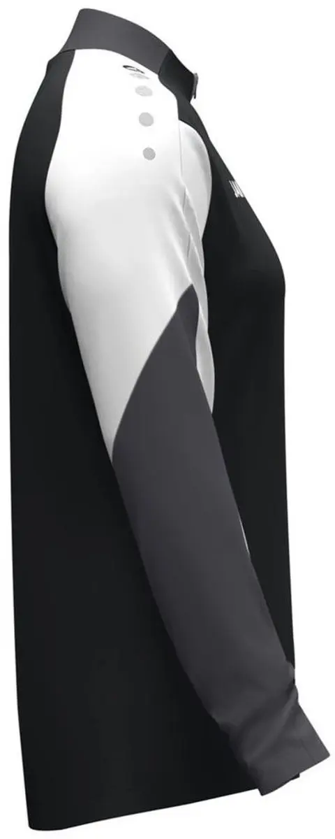 Jako Dynamic Ziptop Dames - Zwart/Wit/Antraciet S