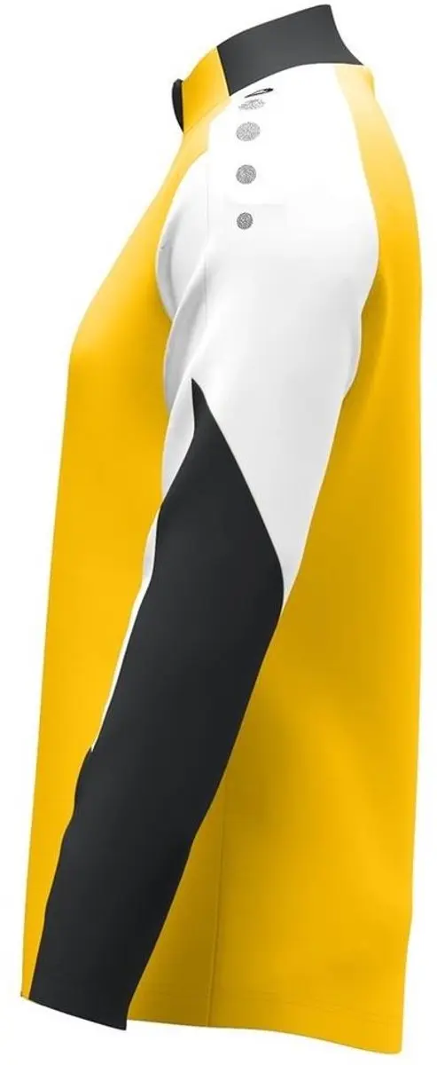 Jako Dynamic Polyestervest Dames M - Geel/Wit/Zwart - afbeelding 6 van 6