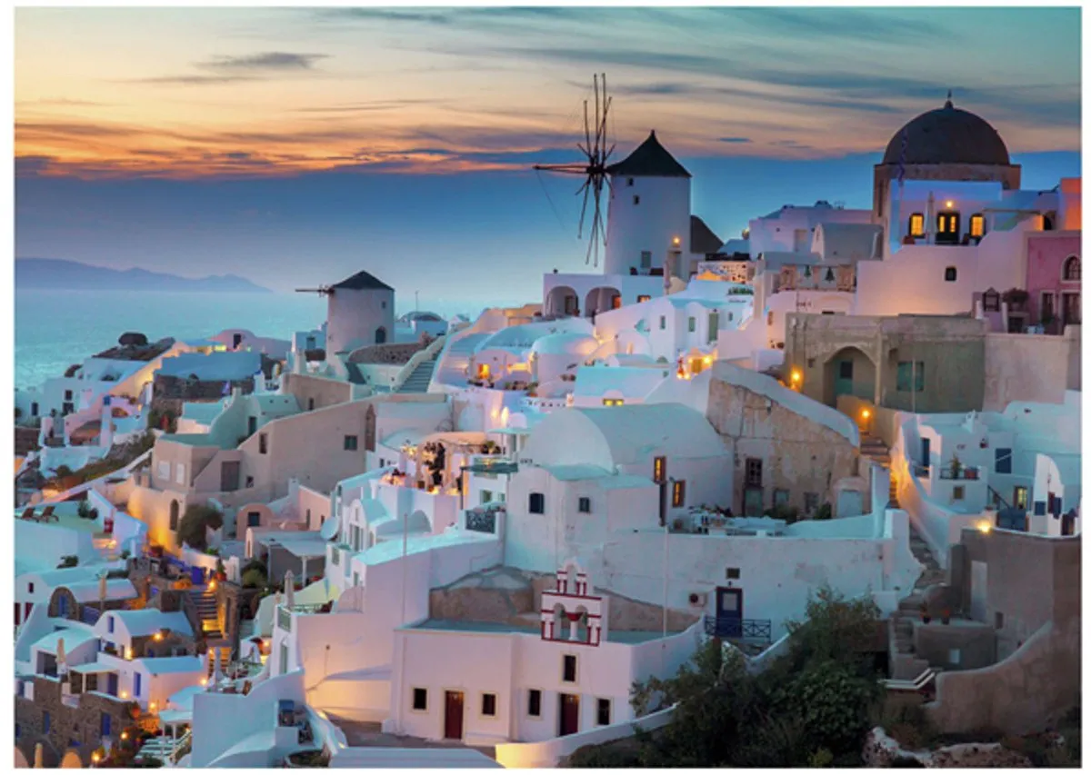Ravensburger Santorini Legpuzzel 1000 Stuks - Multicolor