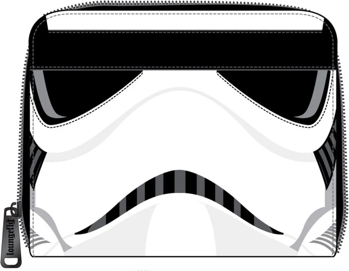 Disney Loungefly Star Wars Stormtrooper Portemonnee STWA0183 - Multicolor
