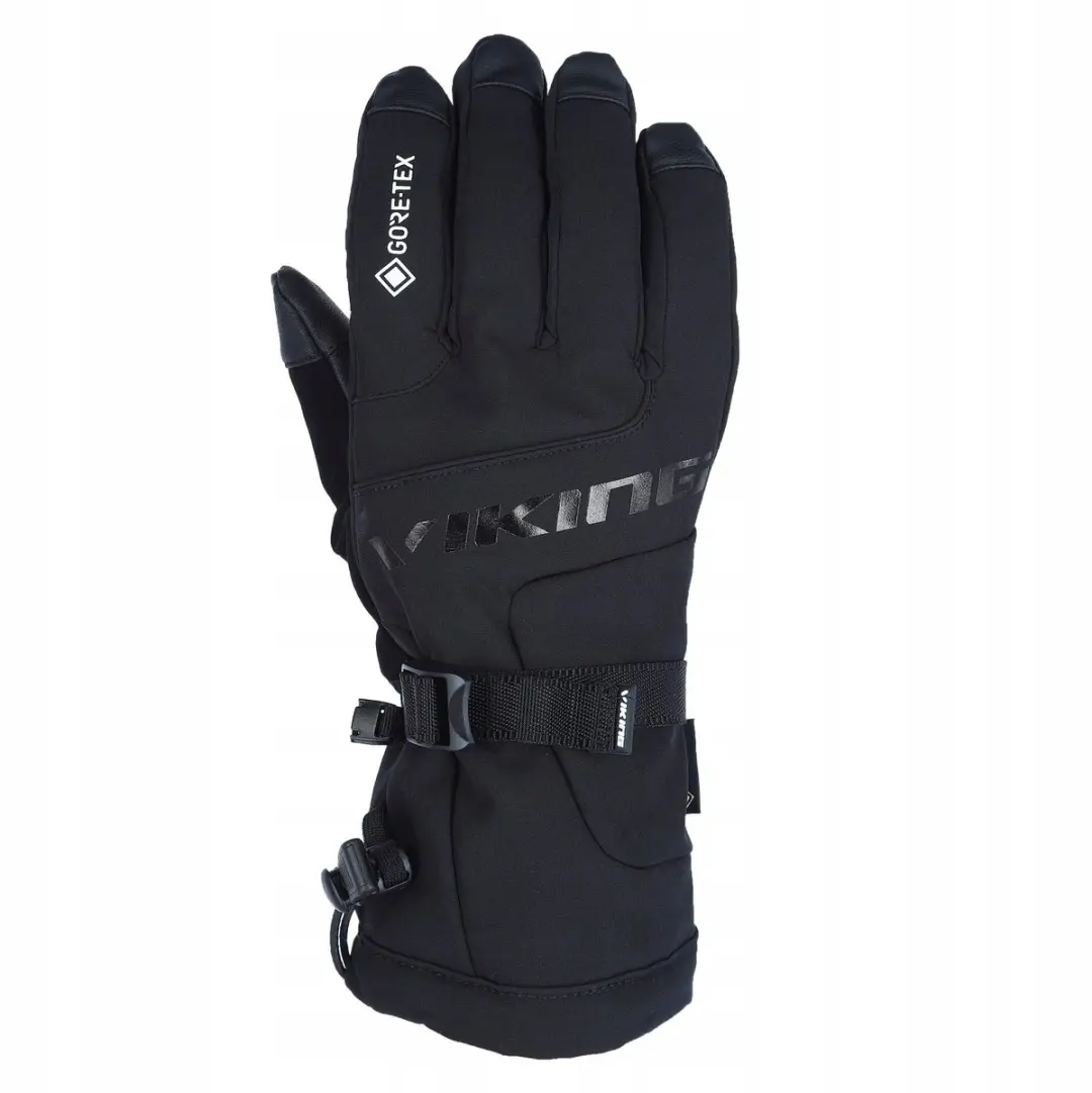 Viking Hudson GTX Ski Handschoenen - Heren S - Zwart