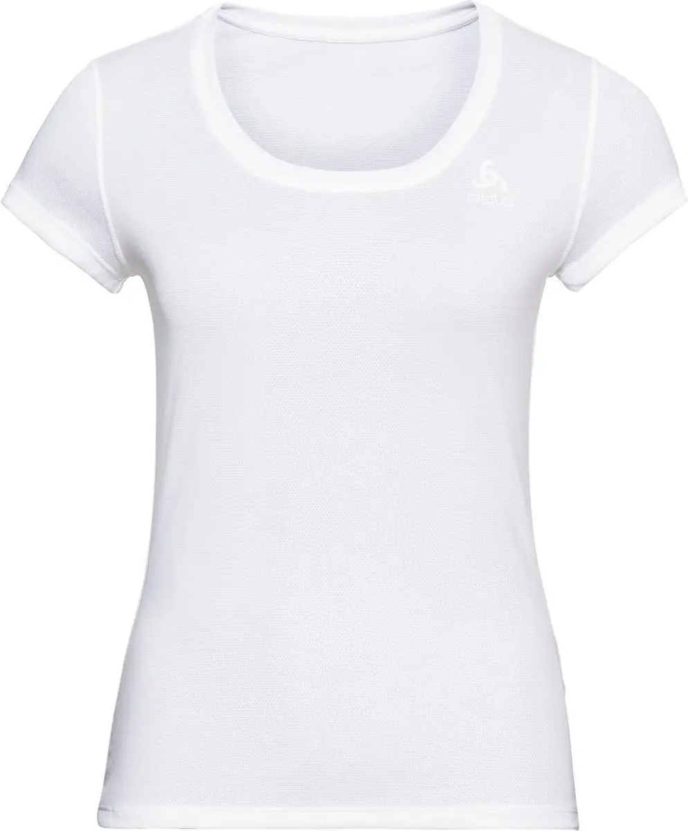 ODLO BL TOP Crewneck ACTIVE F-DRY LIGHT - Maat S - Wit - afbeelding 2 van 4