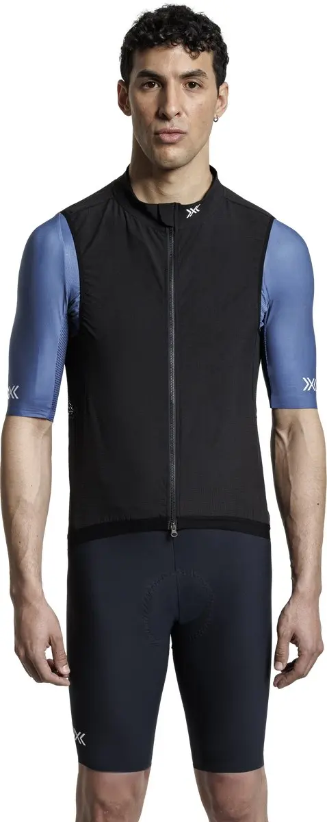 X-Bionic SphereWind Fietsvest Unisex - M - X Zwart