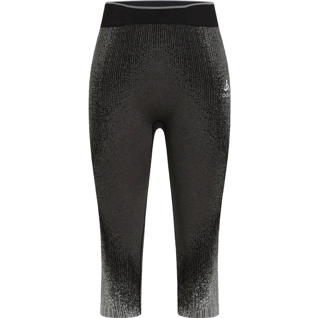 Odlo Performance Warm Blackcomb 3/4 Basislaag Broek Zwart L Vrouw