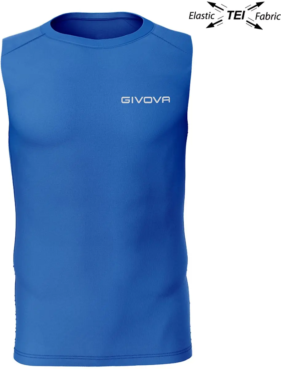 Givova Technical Corpus 1 elastische tanktop gemêleerd grijs