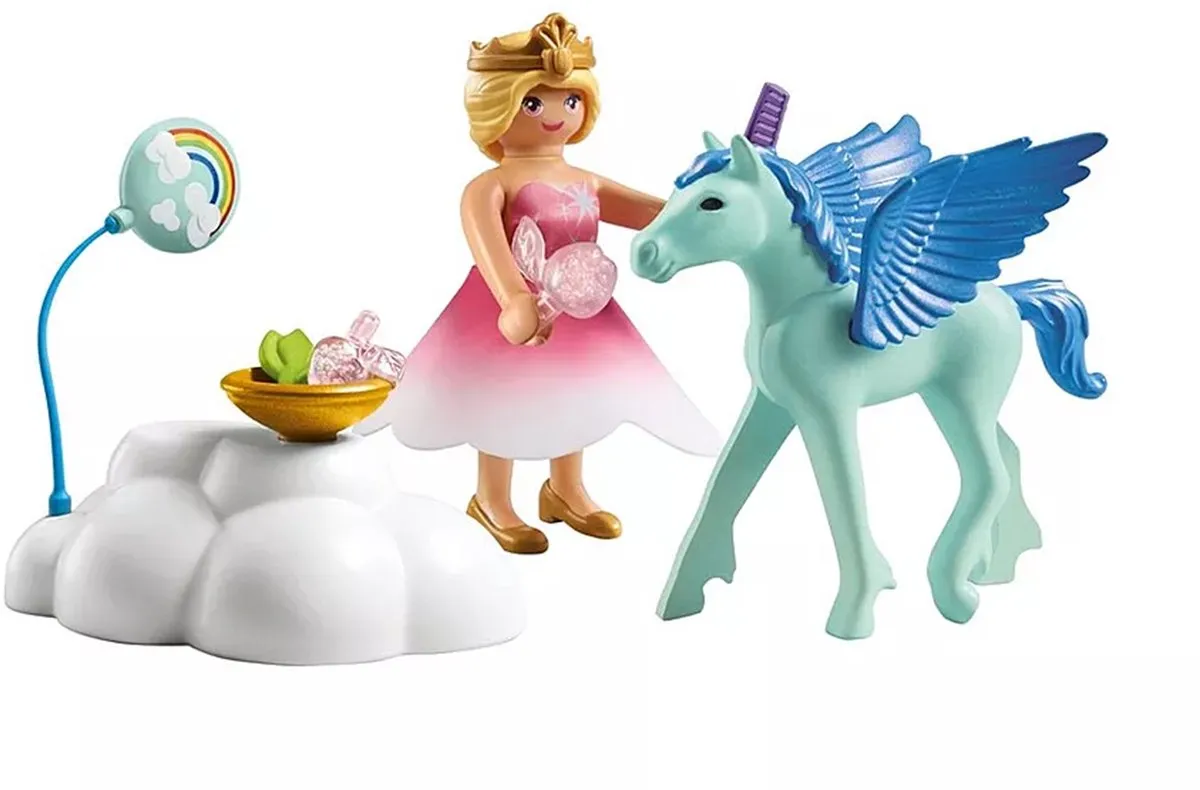 Playmobil Princess Magic Pegasus Verjaardagsfeestje 71802 - Multicolor