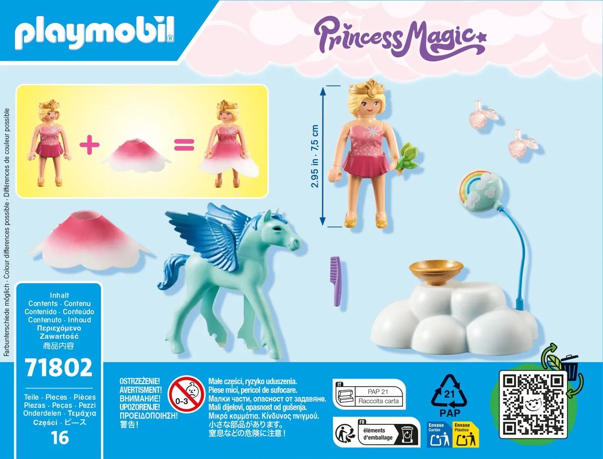 Playmobil Princess Magic Pegasus Verjaardagsfeestje 71802 - Multicolor