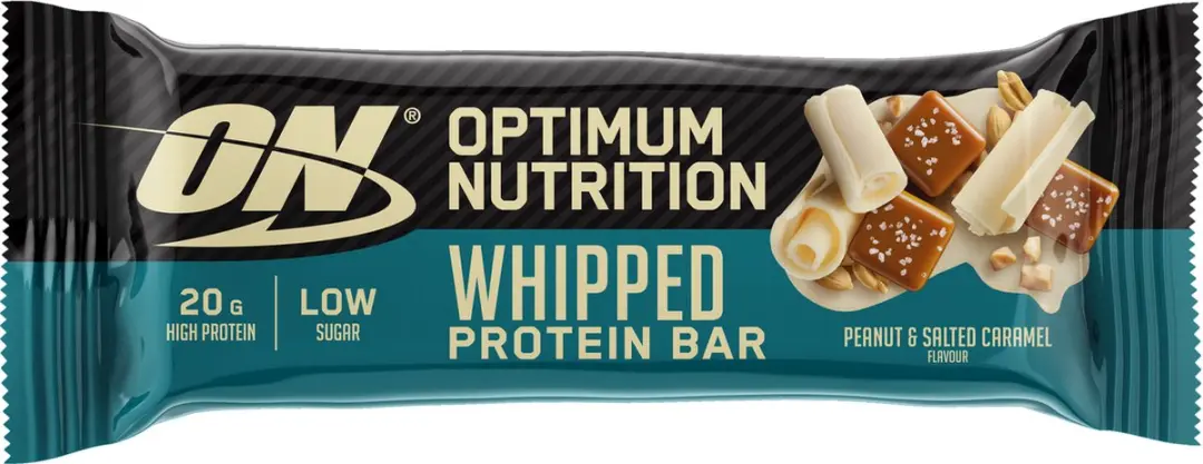 Optimum Nutrition Whipped Protein Bars Peanut Salted Caramel - 10 Repen