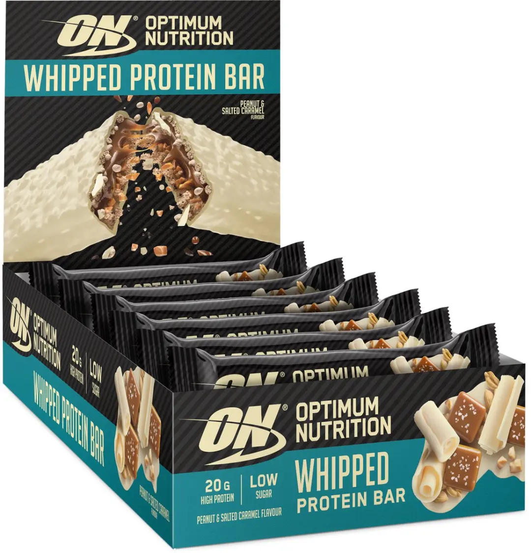 Optimum Nutrition Whipped Protein Bars Peanut Salted Caramel