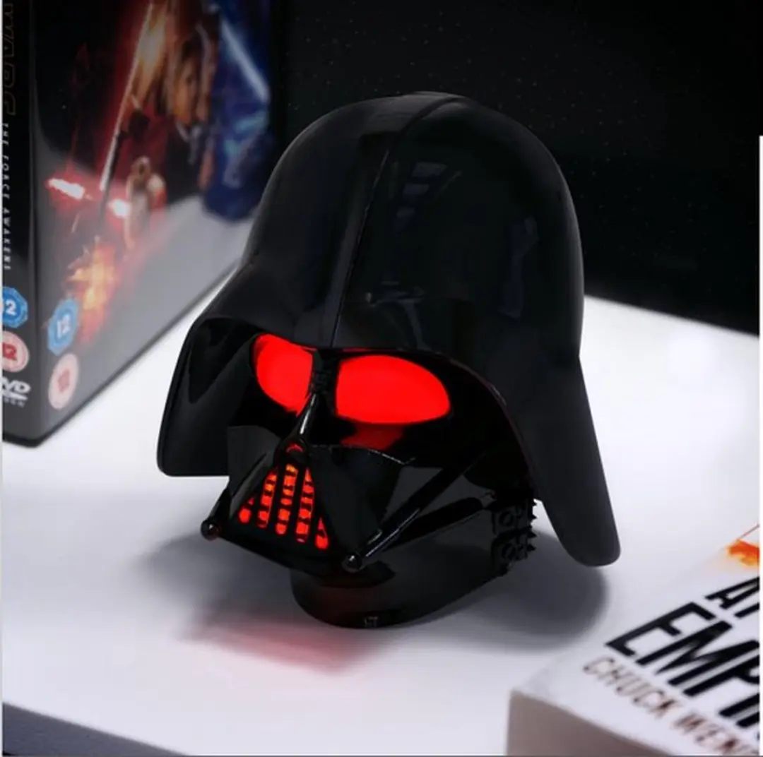 Paladone Star Wars Darth Vader Nachtlampje - Rood licht - Zwart