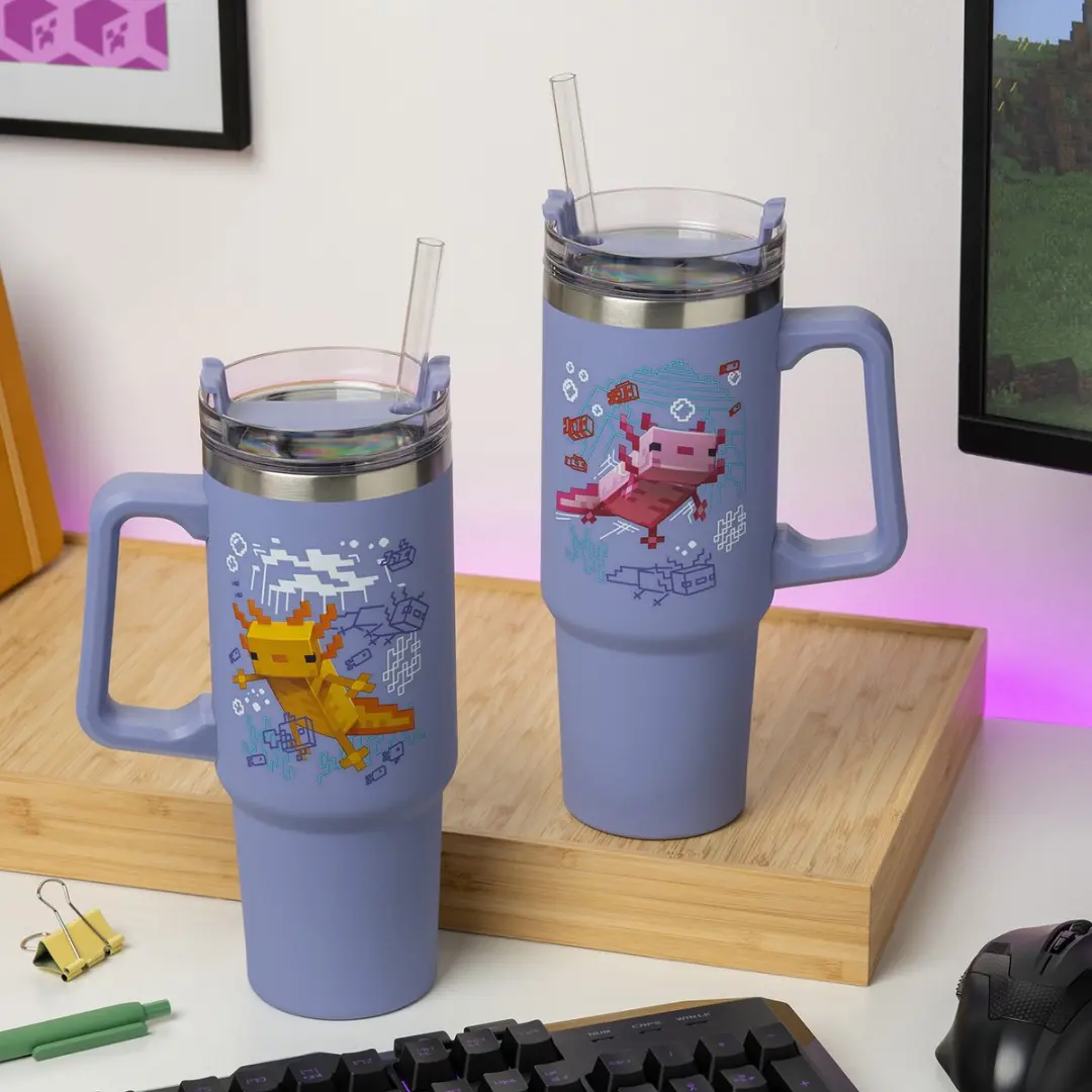 Paladone Minecraft Axolotl Thermosfles 900ml