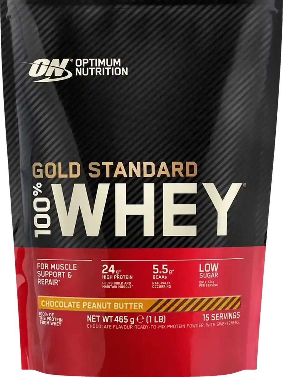 Optimum Nutrition Gold Standard 100% Whey Chocolate Peanut Butter - 465g
