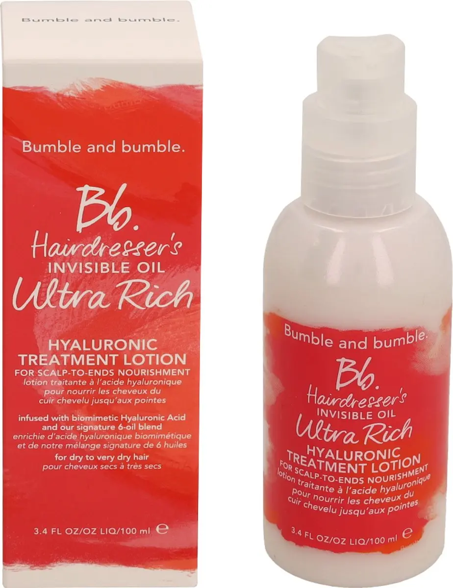 Bumble and Bumble Hairdresser's Invisible Oil Ultra Rich Hyaluronic Treatment Lotion 100ml