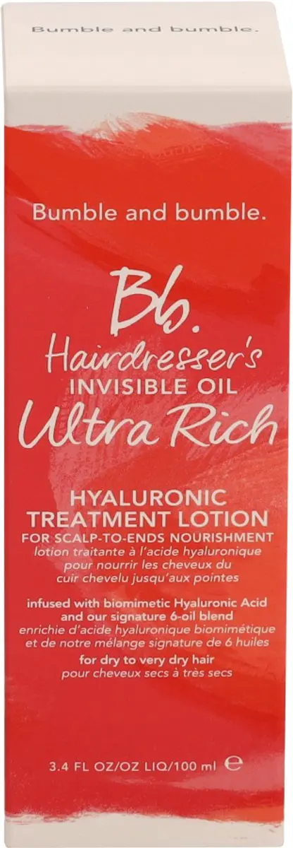 Bumble and Bumble Hairdresser's Invisible Oil Ultra Rich Hyaluronic Treatment Lotion 100ml