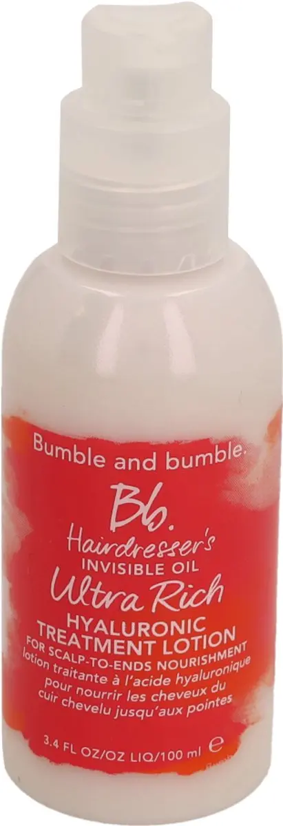 Bumble and Bumble Hairdresser's Invisible Oil Ultra Rich Hyaluronic Treatment Lotion 100ml